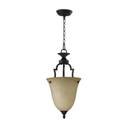 Quorum One Light Toasted Sienna Foyer Hall Pendant 816-44